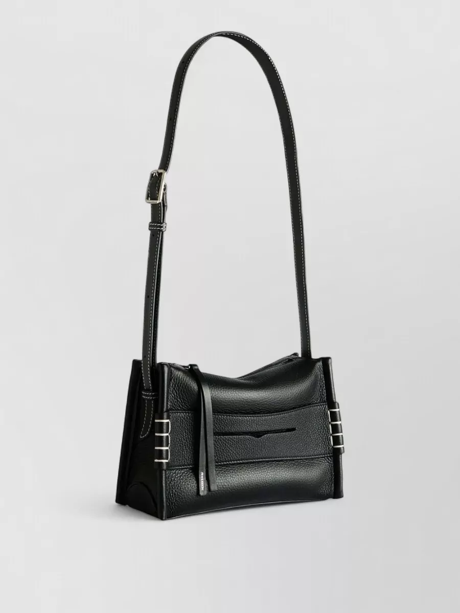 Jw Anderson Messenger Bag Nylon Silk Front Flap Strap