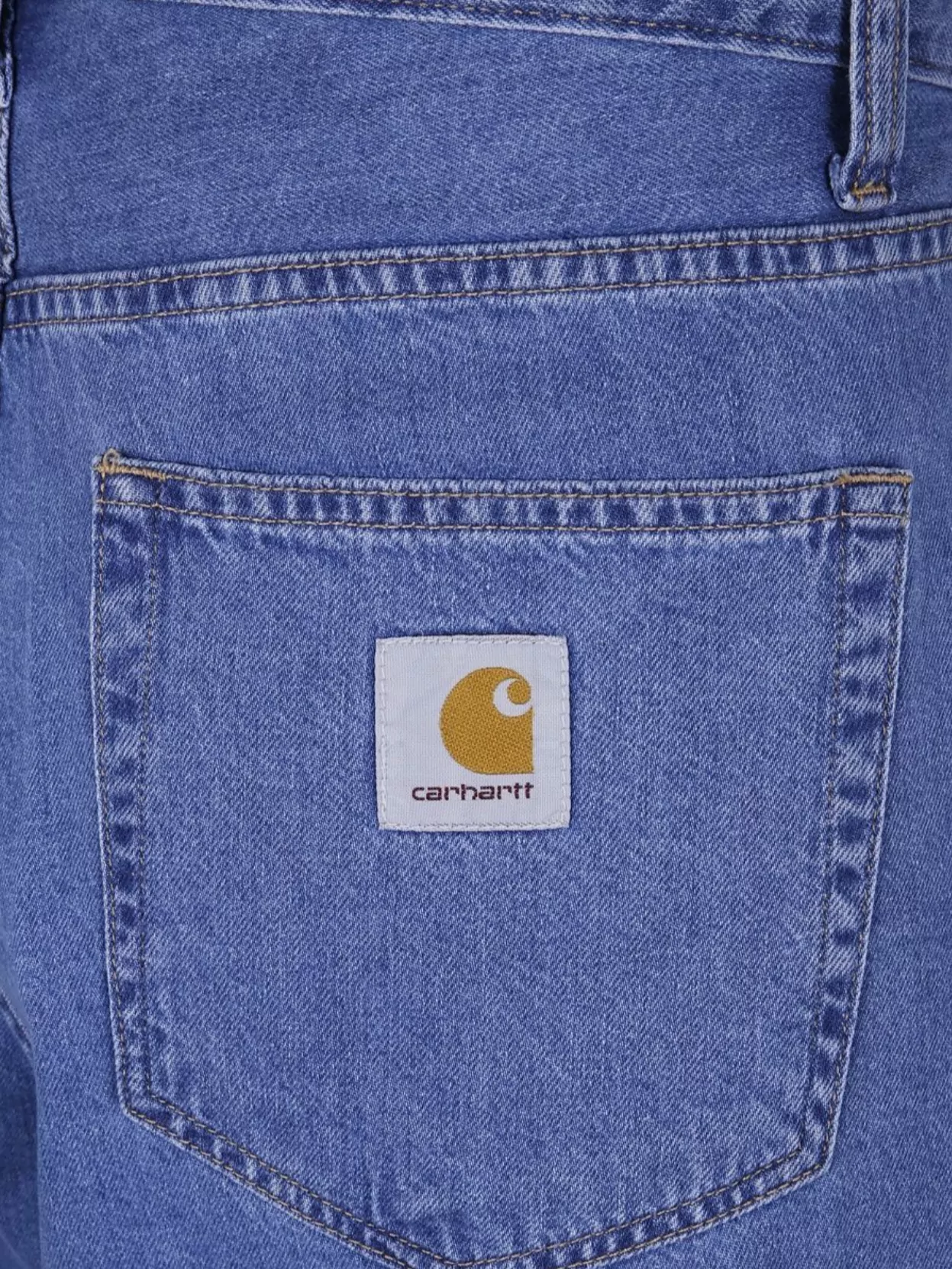 Carhartt Loose Tapered Fit 5-pockets Trousers In Blue