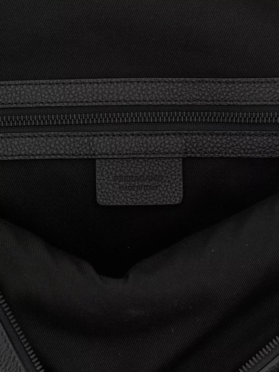 Ferragamo Linen Hug Backpack