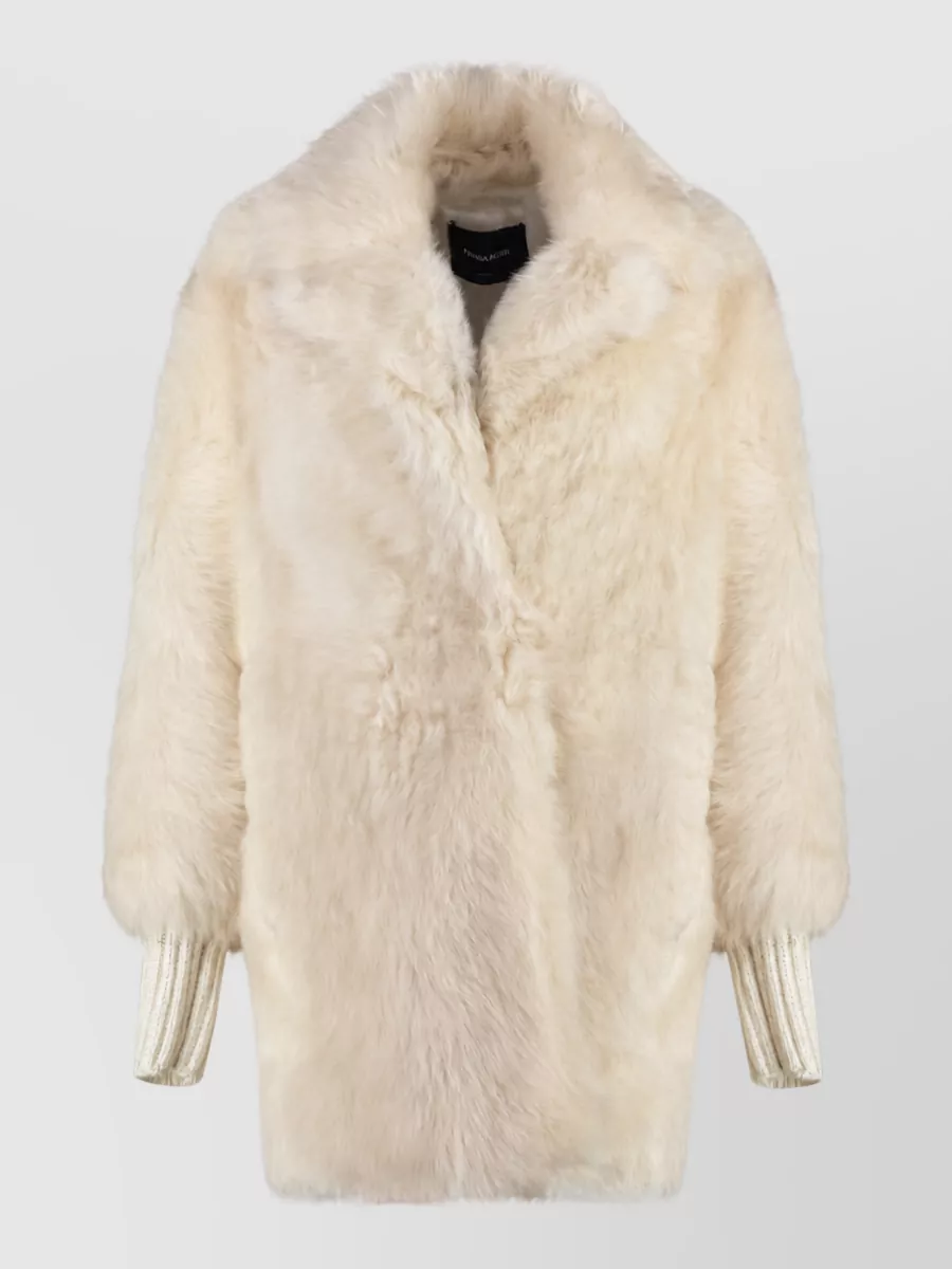 Fabiana Filippi shearling overcoat
