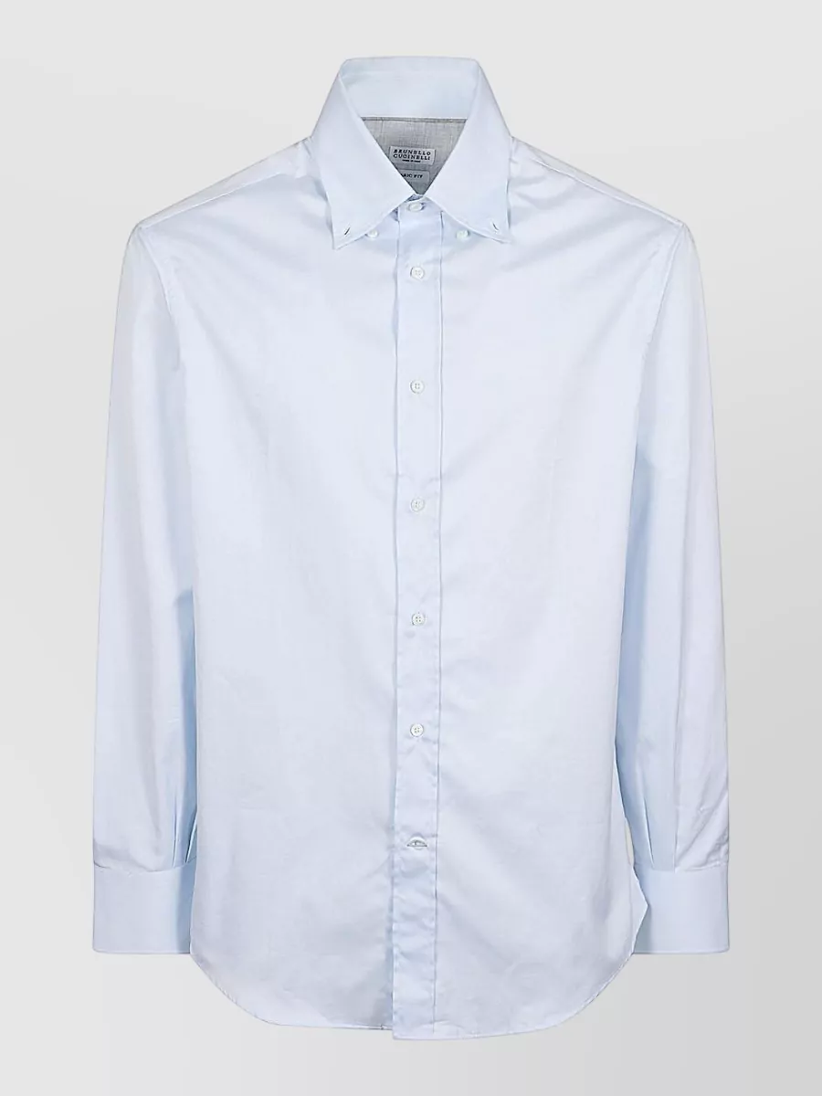 Brunello Cucinelli Cotton regular-fit button-down shirt