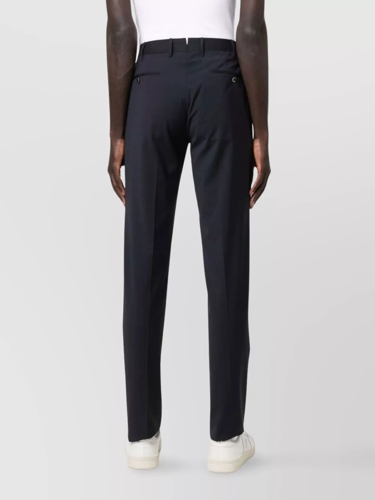 Pt Torino Tailored Trousers With Pockets And Loops