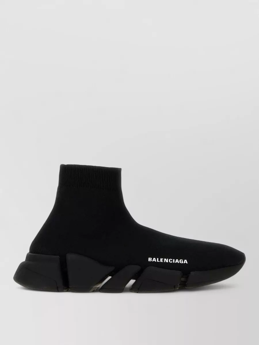 Balenciaga logo-print sock sneakers