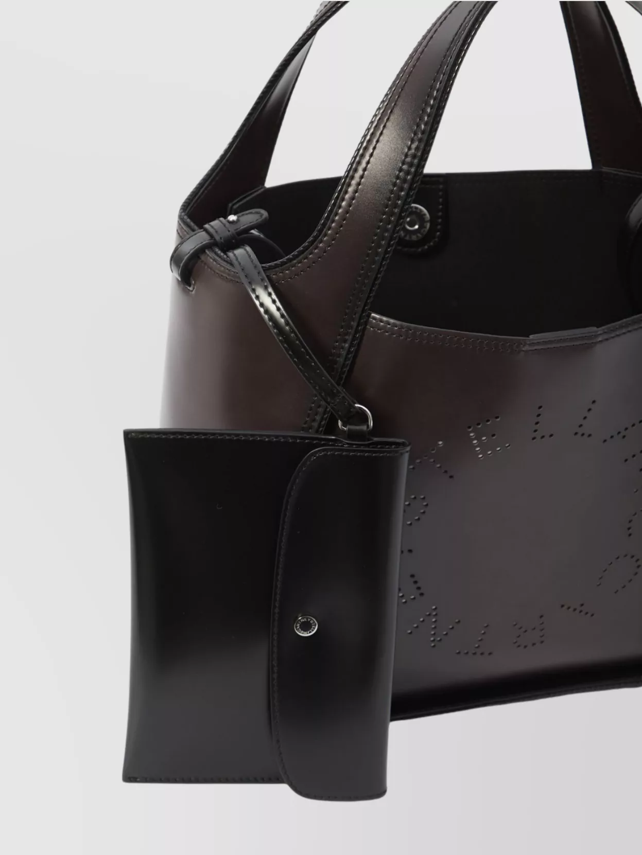 Stella Mccartney Logo Shoulder Bag Adjustable Strap