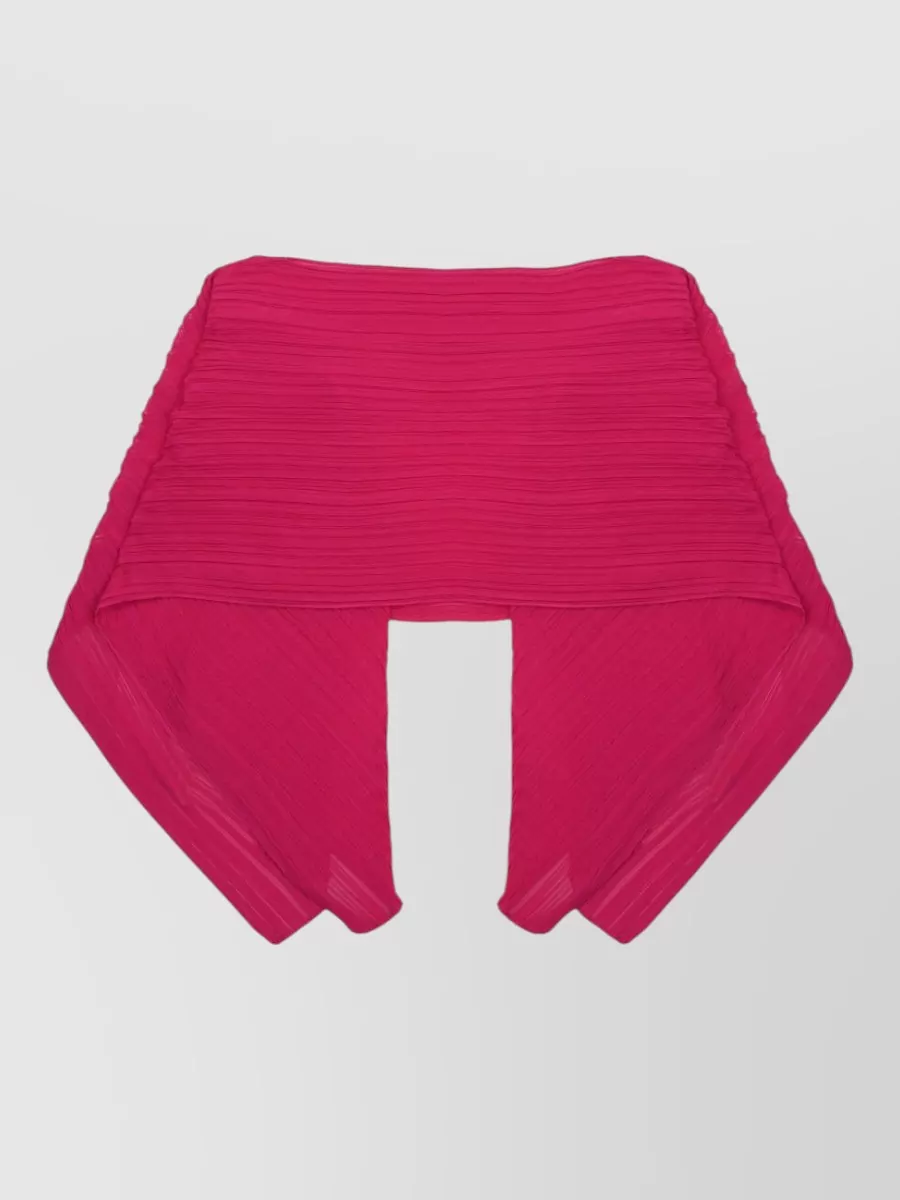 Pleats Please Issey Miyake Pleated cardigan