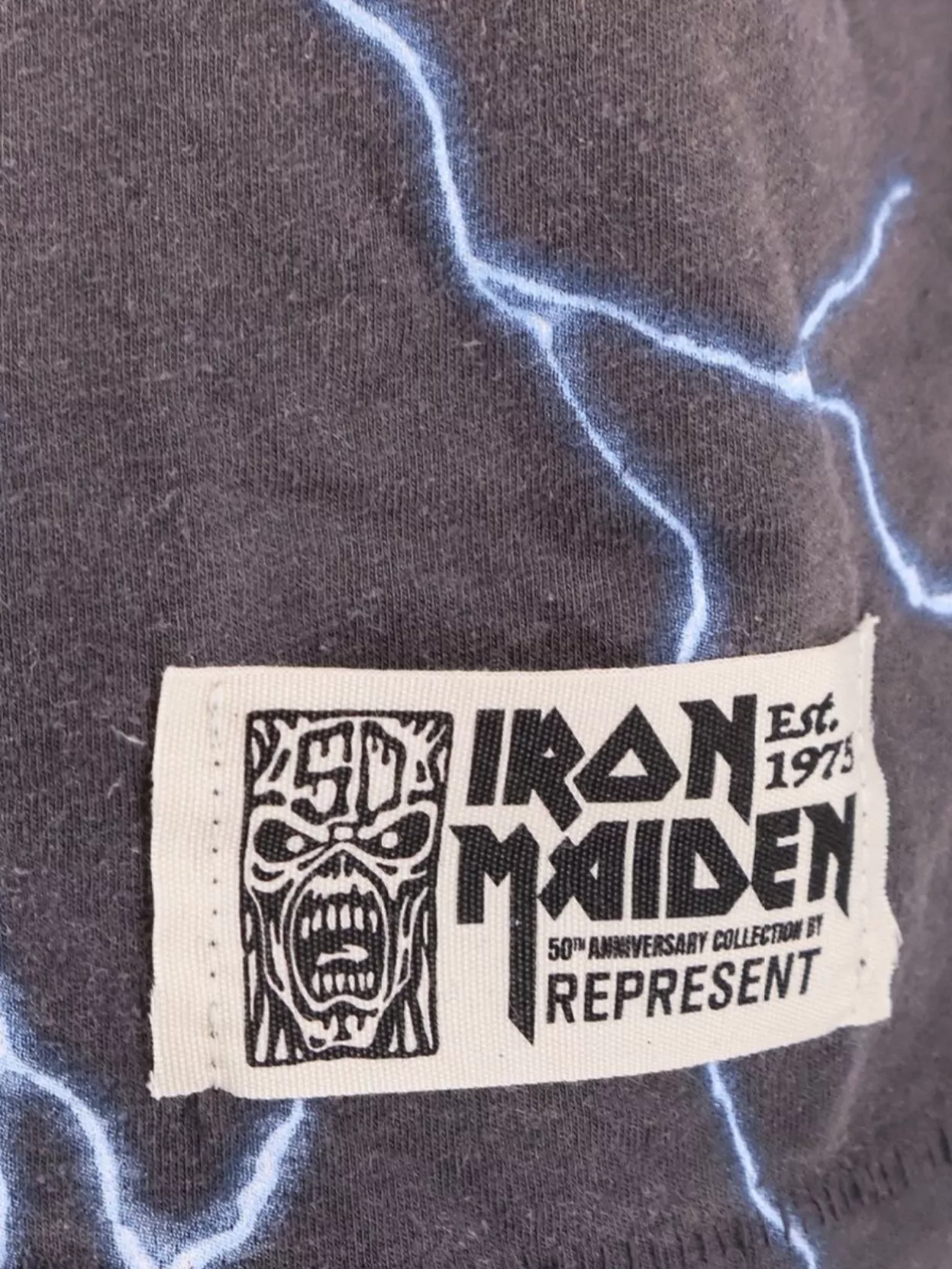 Represent Iron Maiden X A Real Live One T-Shirt