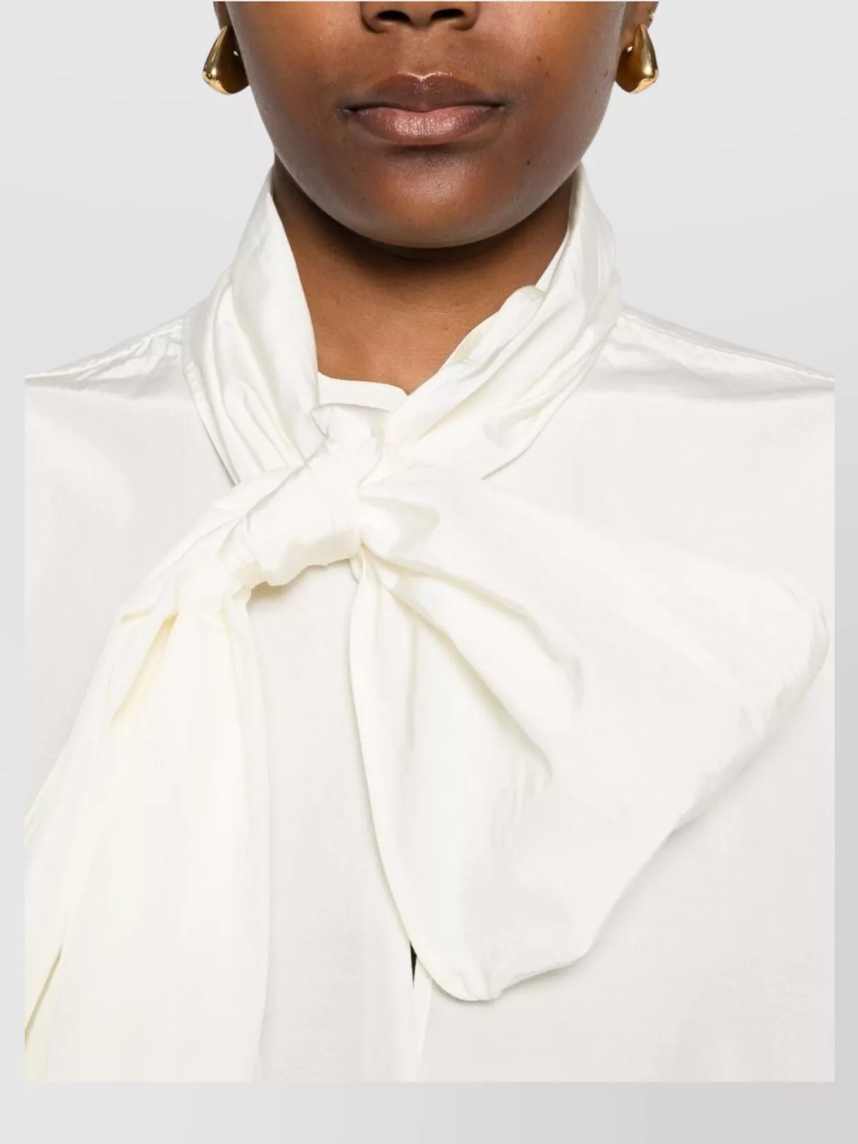 Forte Forte Long Sleeve Top Bow Detail