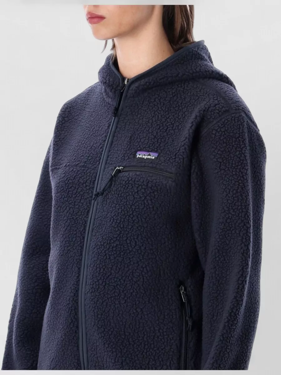 Patagonia Recycled Fleece Hooded Zip Jacket