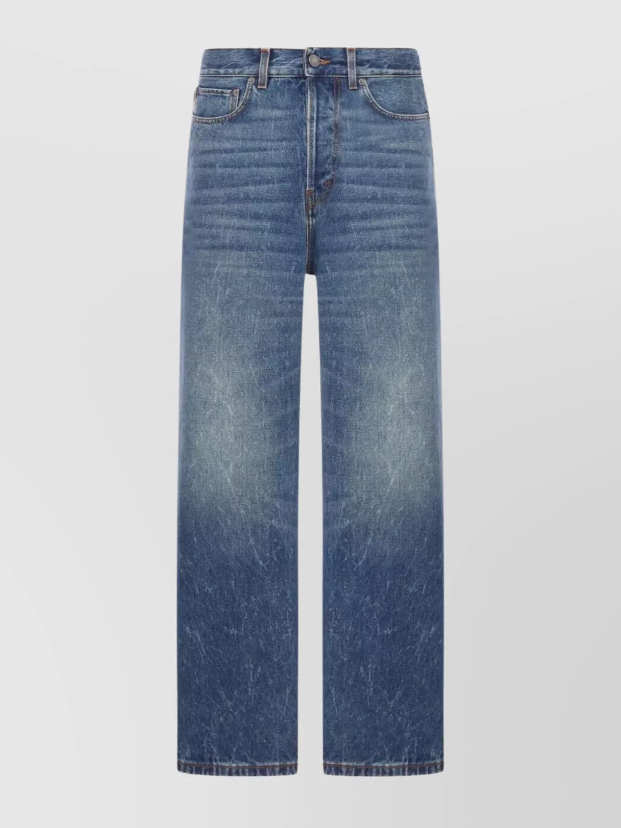 Haikure Authentic Five-pocket Design Jeans In Blue