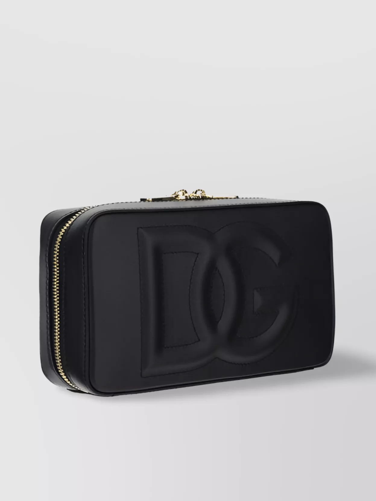 Shop Dolce & Gabbana Calfskin Shoulder Bag Gold-plated Hardware