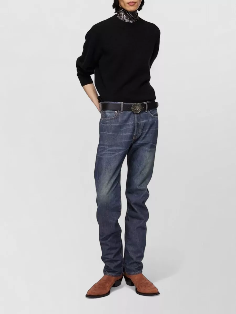Acne Studios Denim Straight-Leg Jeans