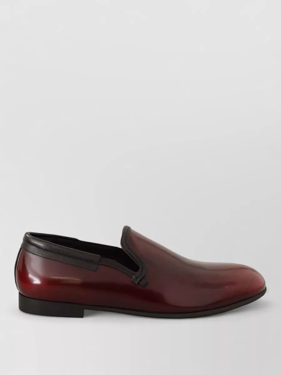 Dolce&Gabbana Leather Slippers