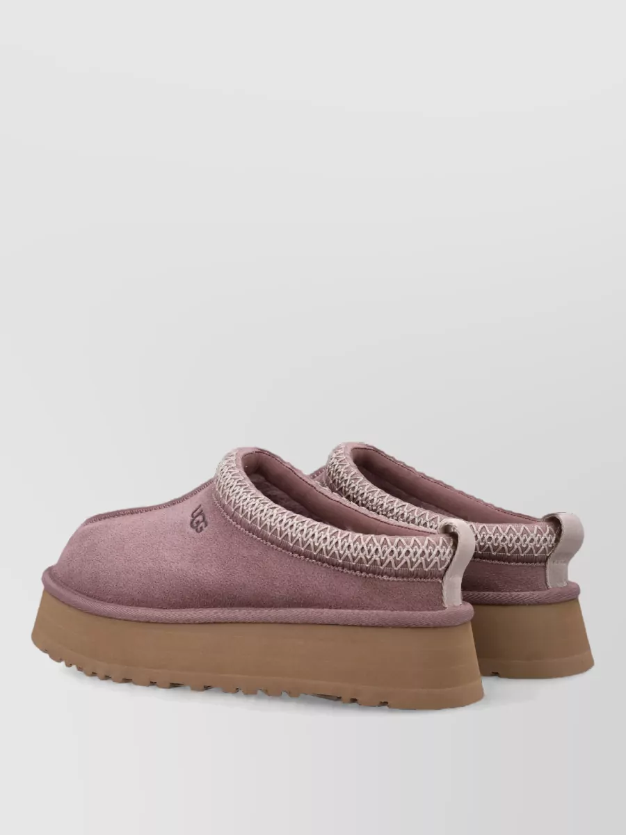 Ugg Suede Platform Slippers