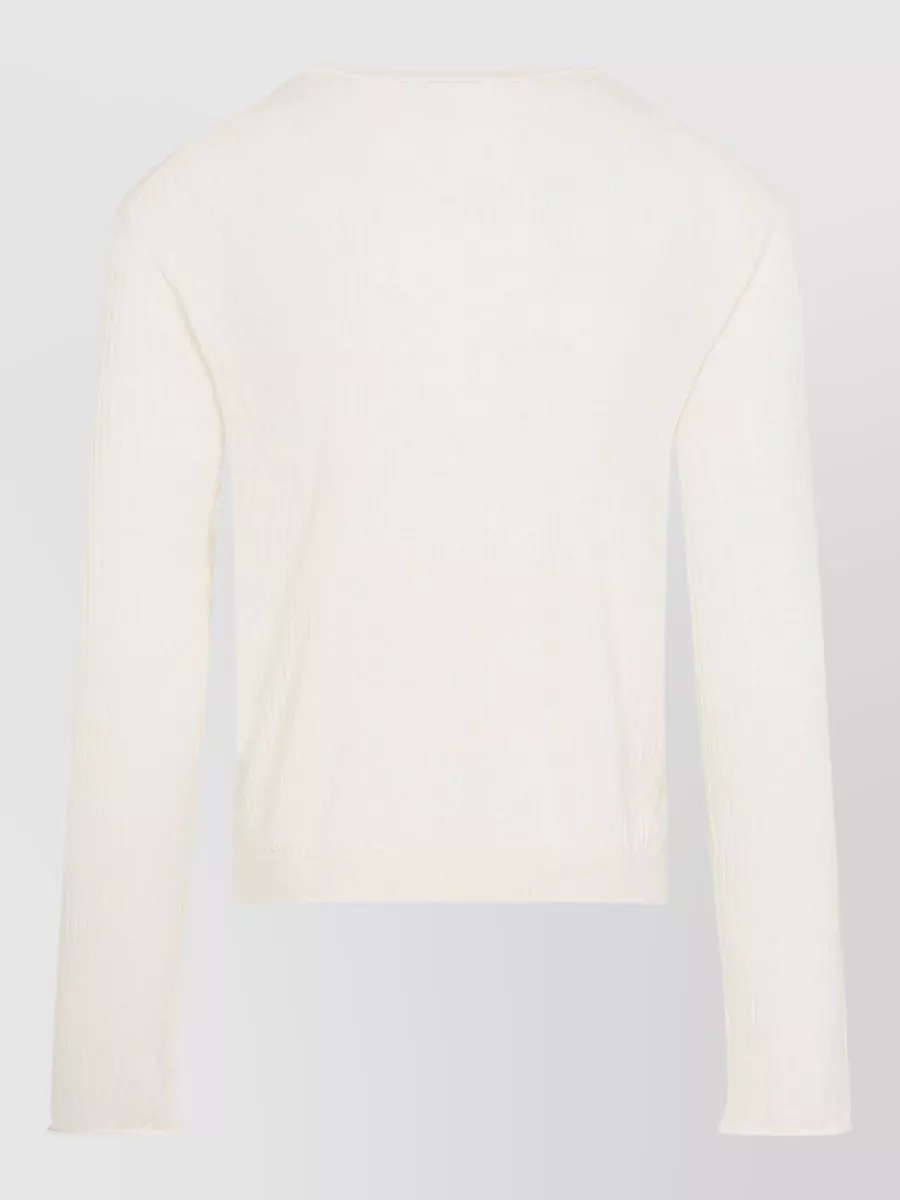 Our Legacy Cotton Ribbed Relaxed-Fit Henley Jumper