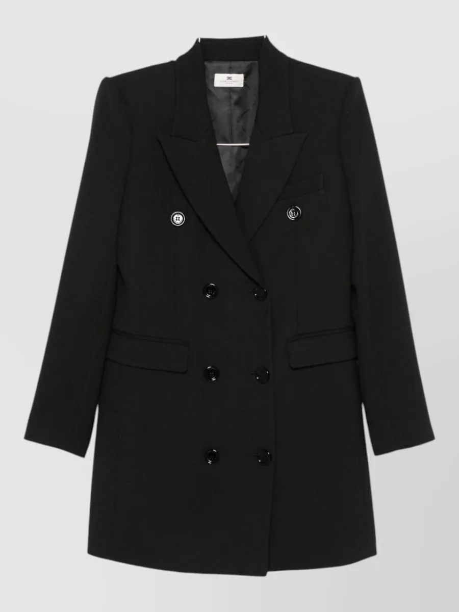 Elisabetta Franchi double-breasted blazer coat