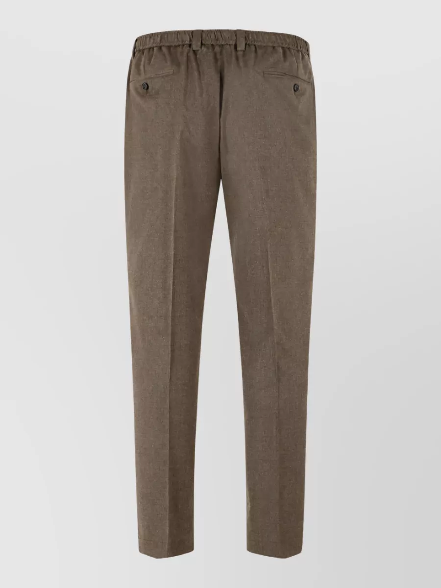 Dolce&Gabbana Virgin wool straight-leg trousers