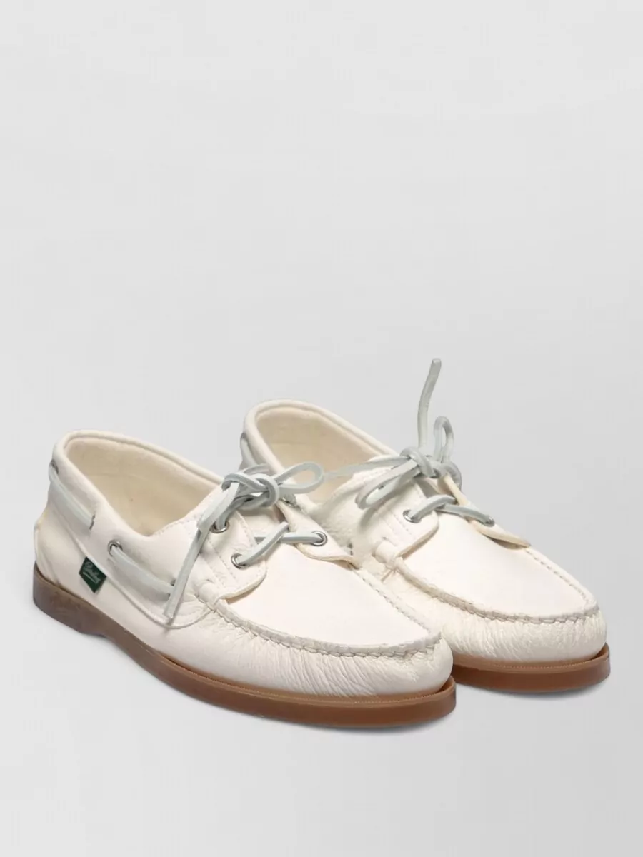 Paraboot Leather Boat Shoes