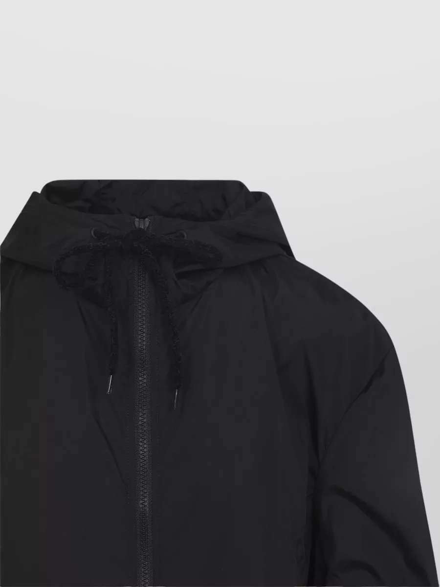 Simone Rocha Hooded Peplum Jacket Elasticated Cuffs Waist