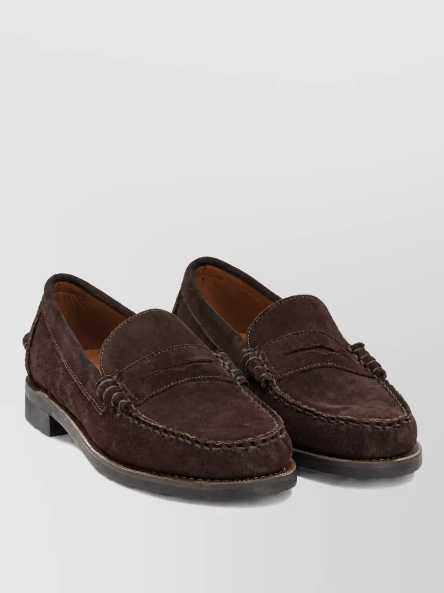 Sebago leather classic dan loafers