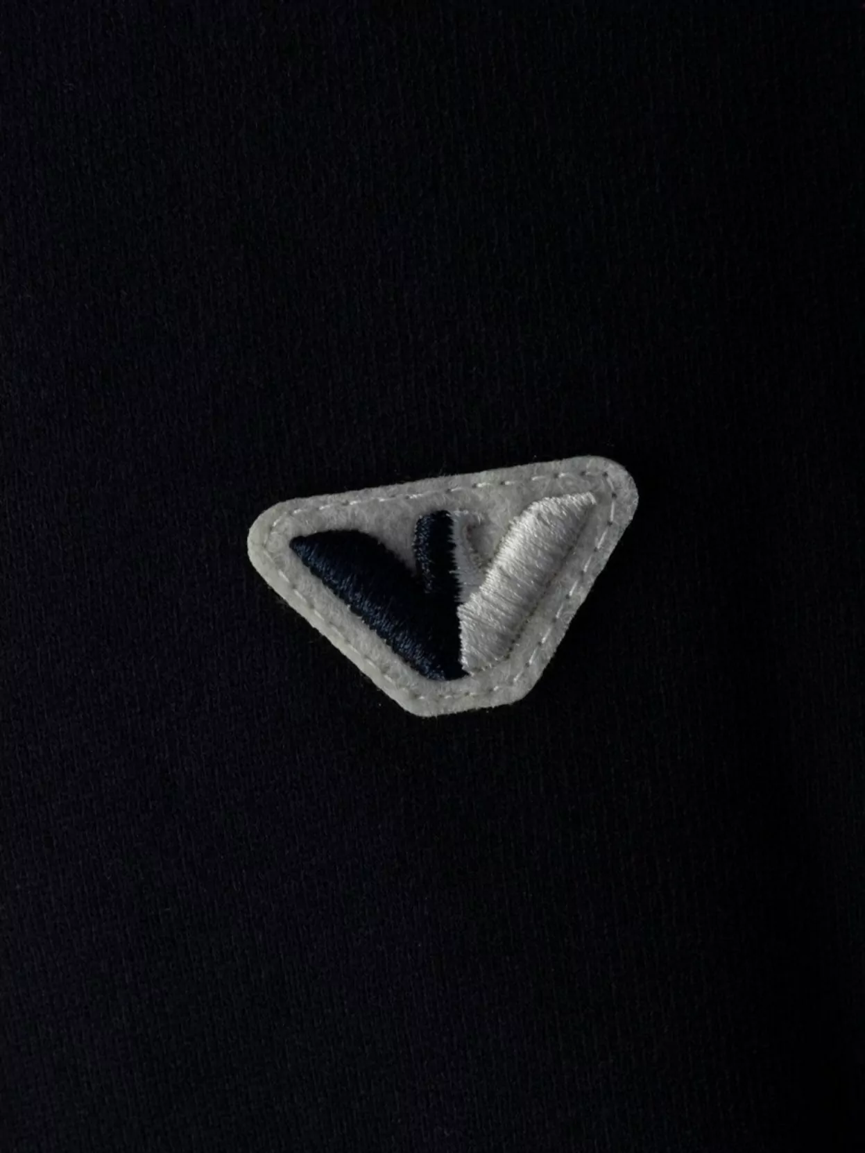 Emporio Armani Hooded Sweater With Front Pockets And Ribbed Cuffs