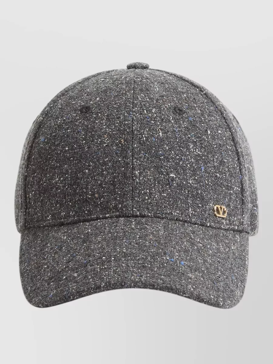 Valentino Garavani silk wool baseball cap