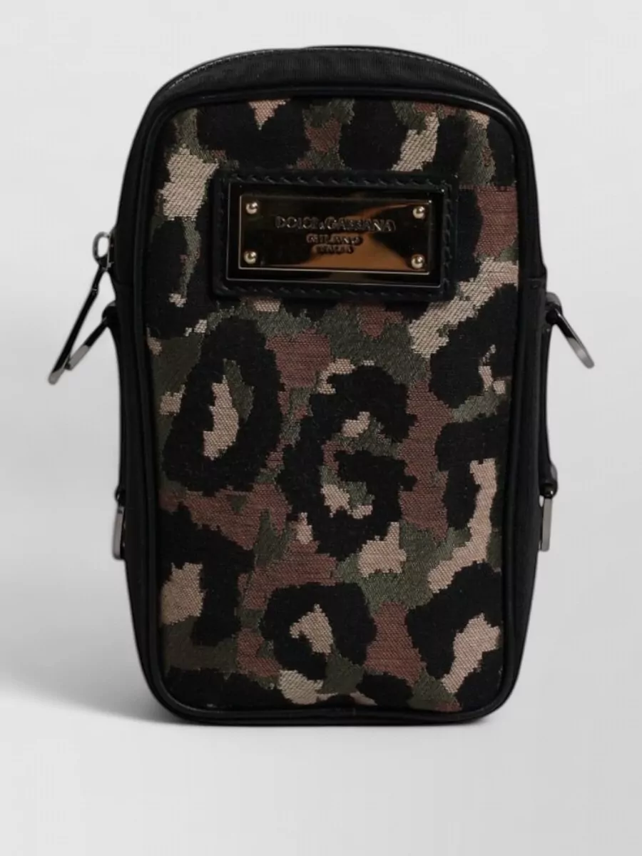 Dolce&Gabbana calfskin camouflage crossbody bag