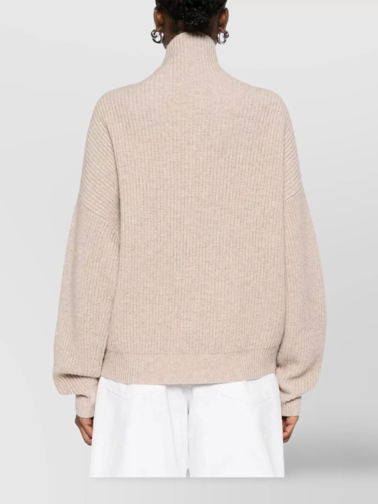 Isabel Marant Brooke Cashmere And Merinos Wool Sweater Clothing In Neutral