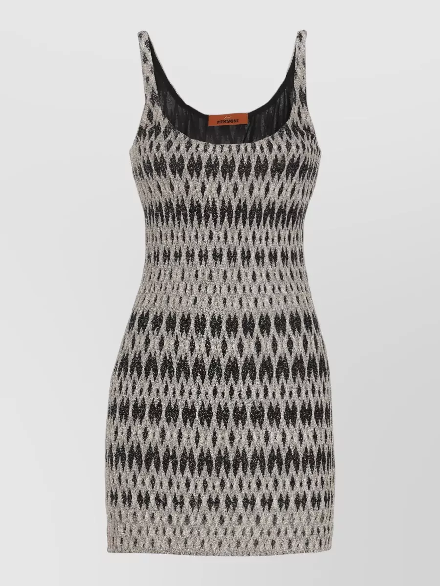 Missoni sleeveless lurex mini dress