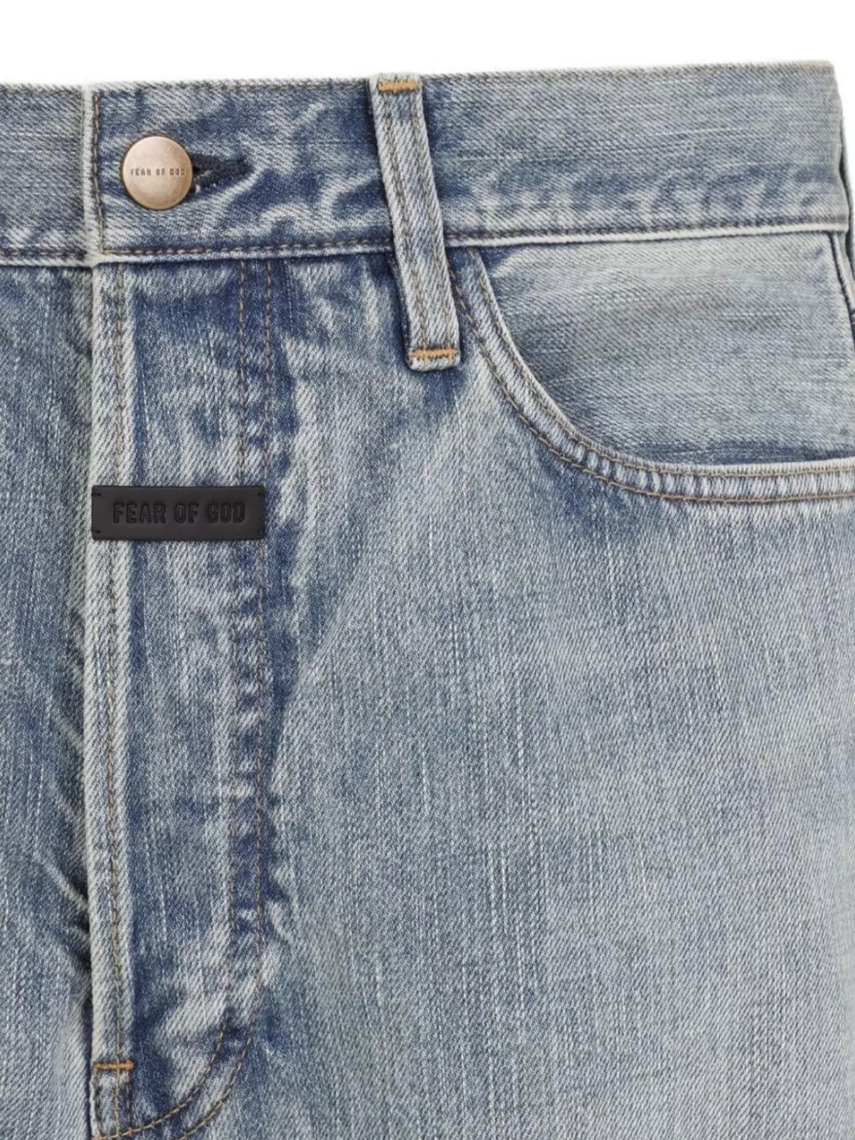 Fear Of God Five Pockets Relaxed Denim Jeans
