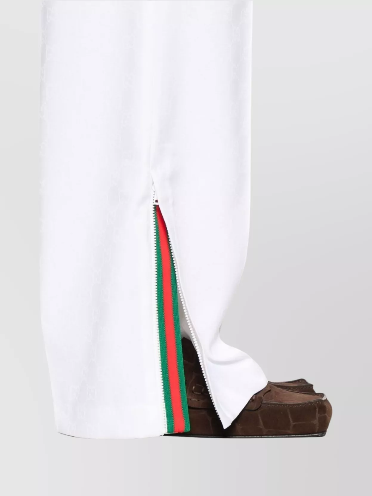 Gucci Straight Leg Trousers With Side Stripe Detail