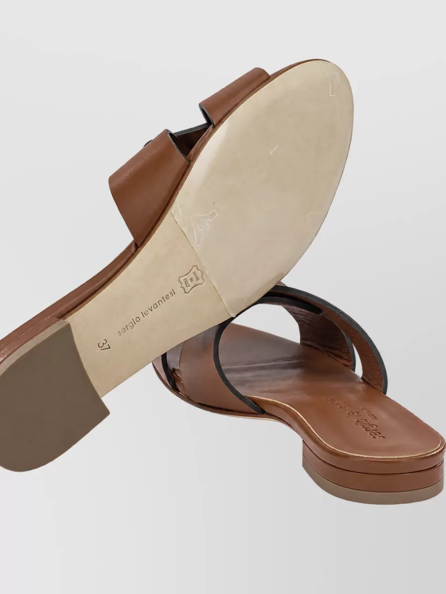 Sergio Levantesi Leather Slides