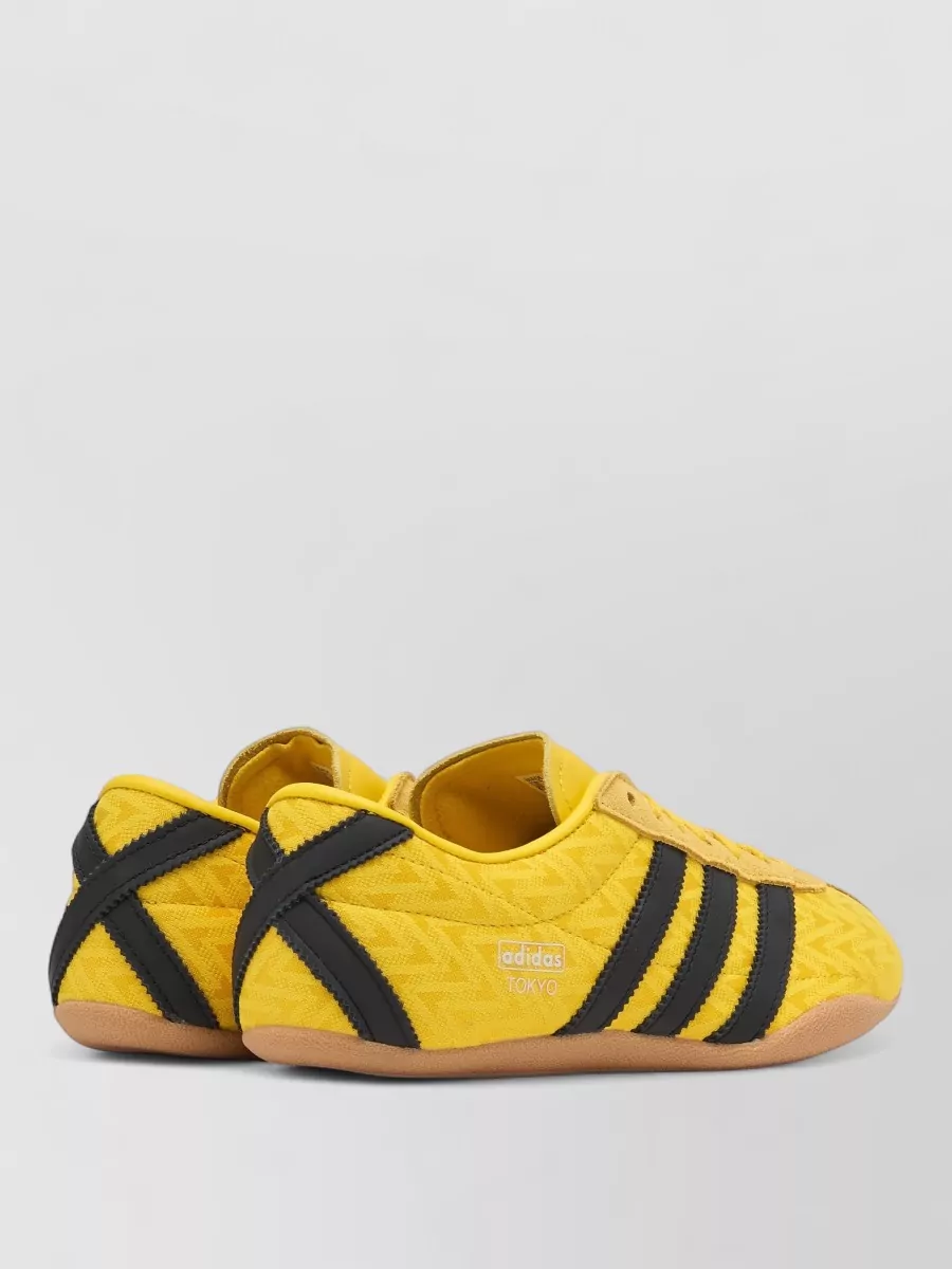Adidas leather lace-up sneakers