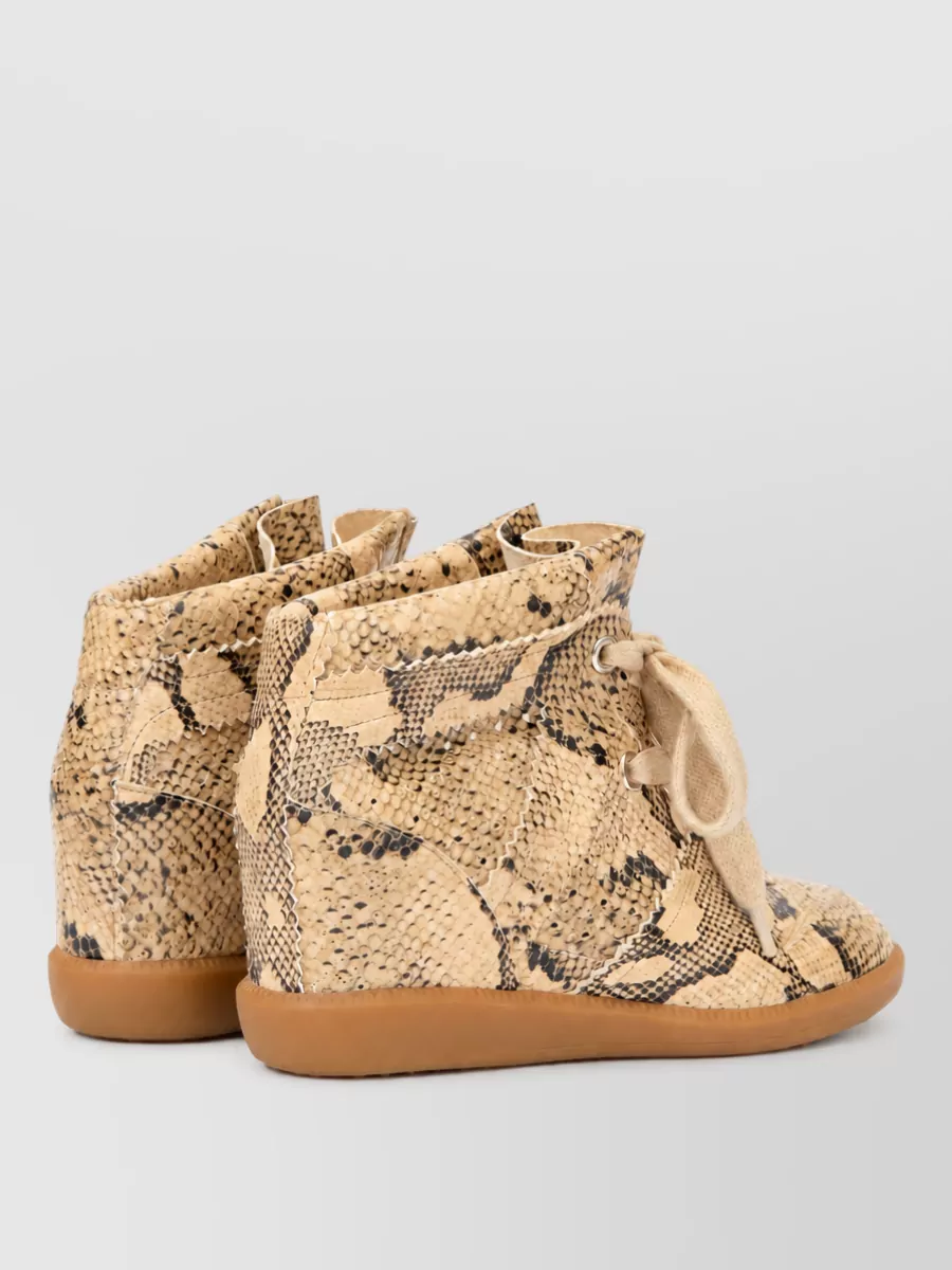 Isabel Marant Leather Lace-Up Boots