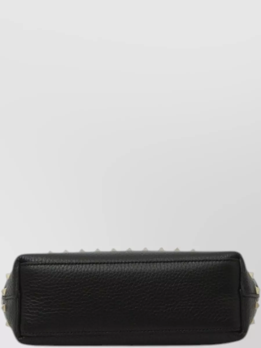 Valentino Garavani Small Rockstud Spike Leather Tote Bag