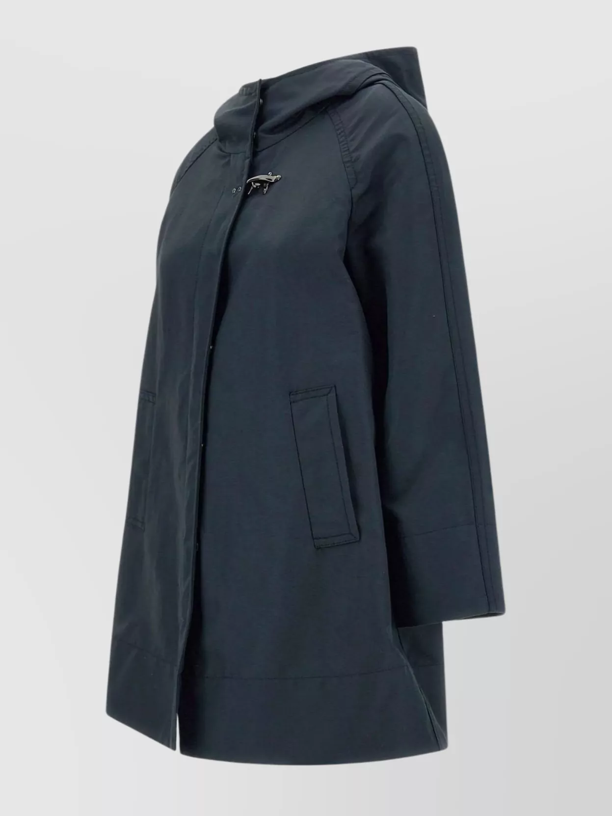 Fay Technical Linen Cotton Hoodie