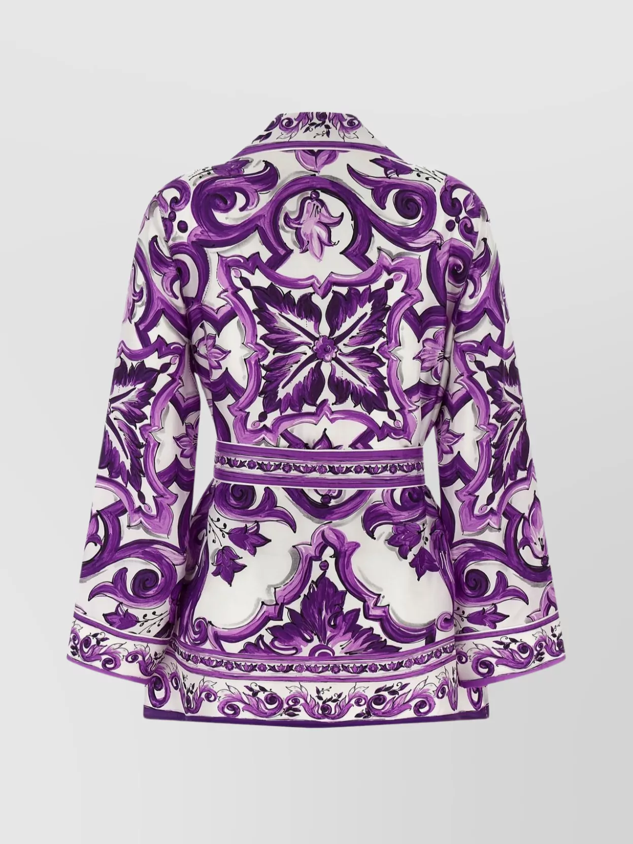 Dolce & Gabbana Pajama Shirt Sweaters And Cardigans Multicolor In Purple