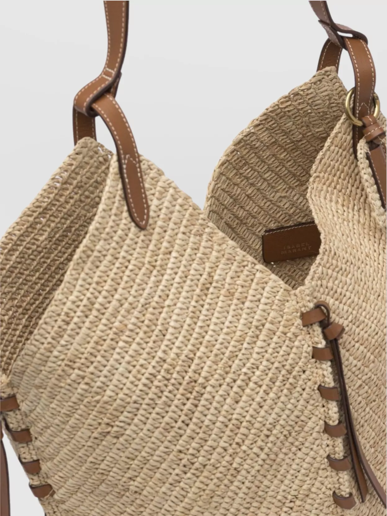 Isabel Marant "Tampa" Woven Shoulder Bag