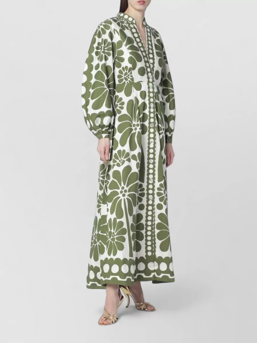 Farm Rio Printed maxi dress