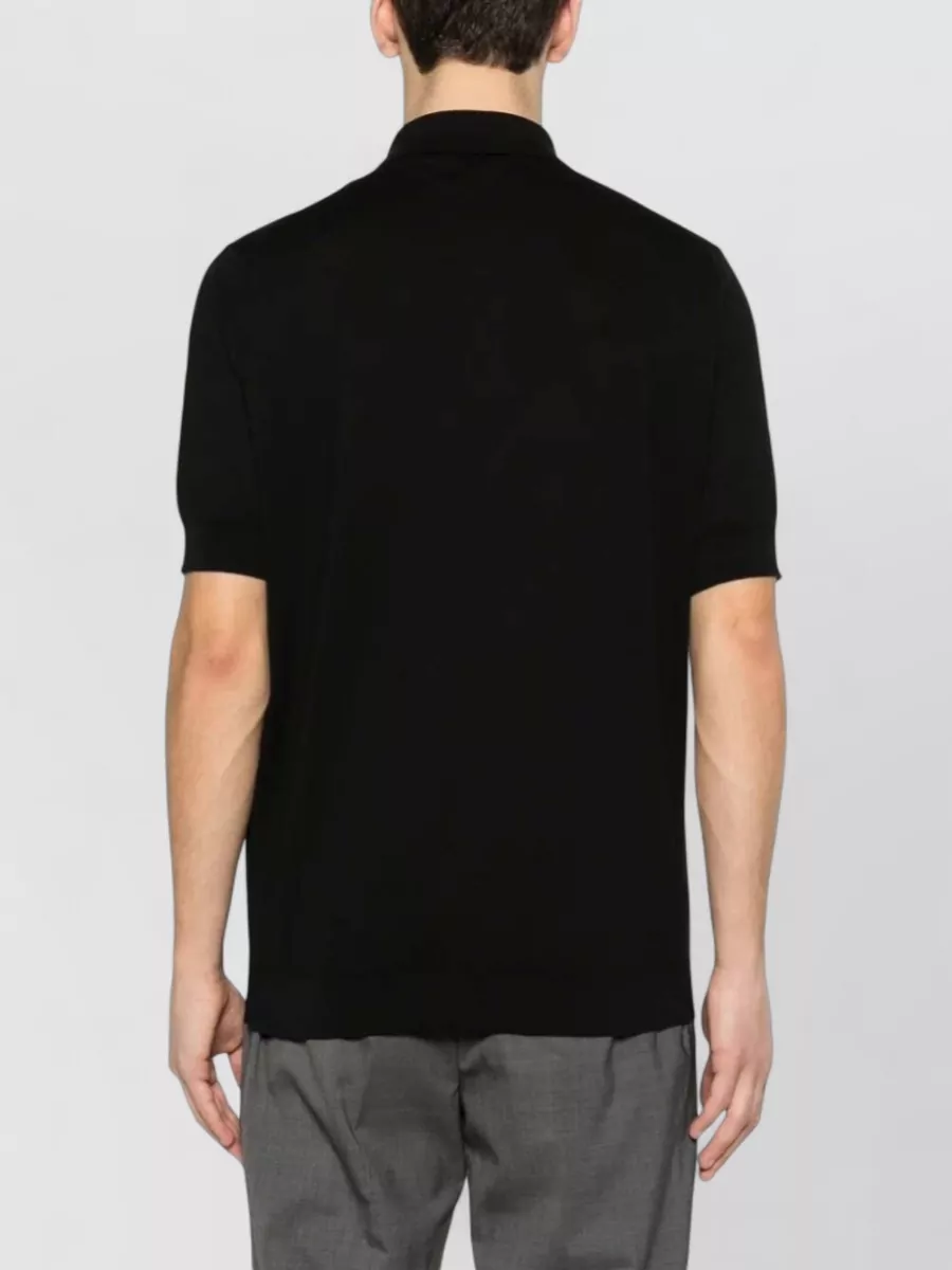 Lardini Mens Polo Shirt Short Sleeves Collar