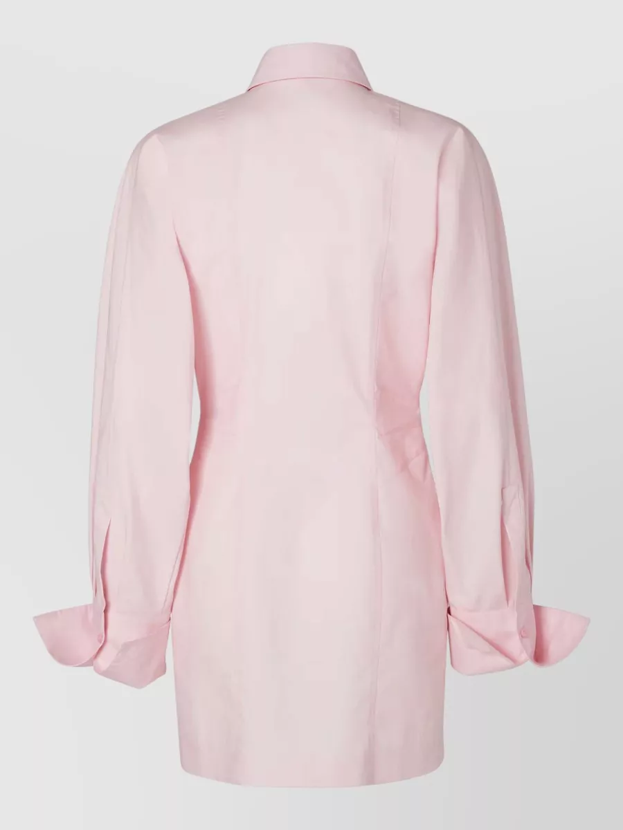 Fendi Cotton Poplin Shirt Dress