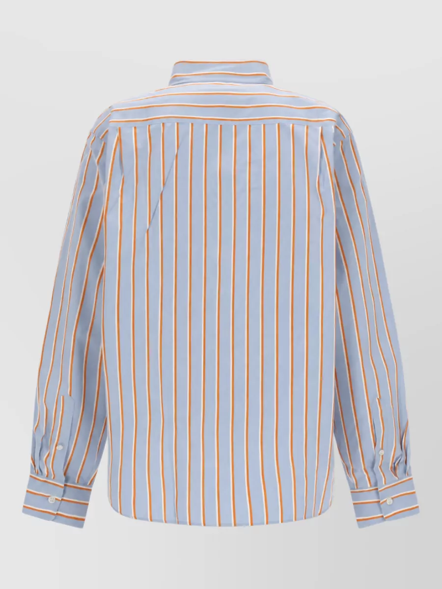 Dries Van Noten Striped Cotton Shirt