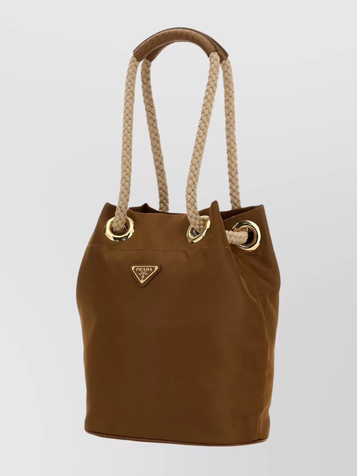 Prada Re-Nylon Mariner Bucket Bag With Braided Handles