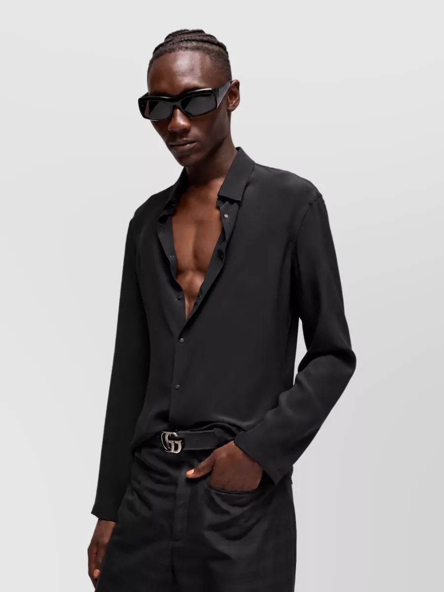 Gucci Silk Slim-Fit Shirt