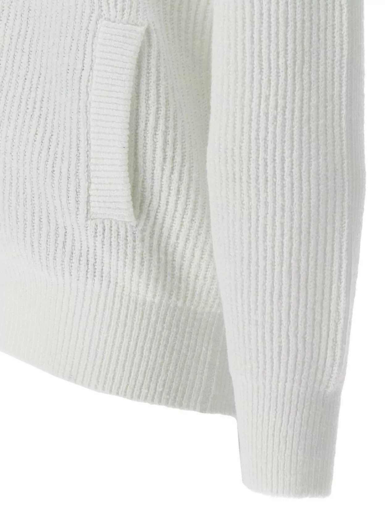 Brunello Cucinelli Collar High Zip Cardigan With Side Pockets