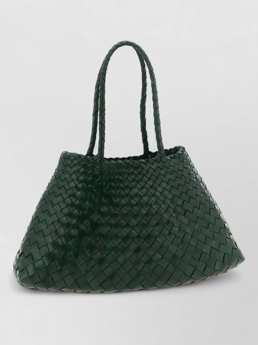 Dragon Diffusion santa croce big leather tote bag