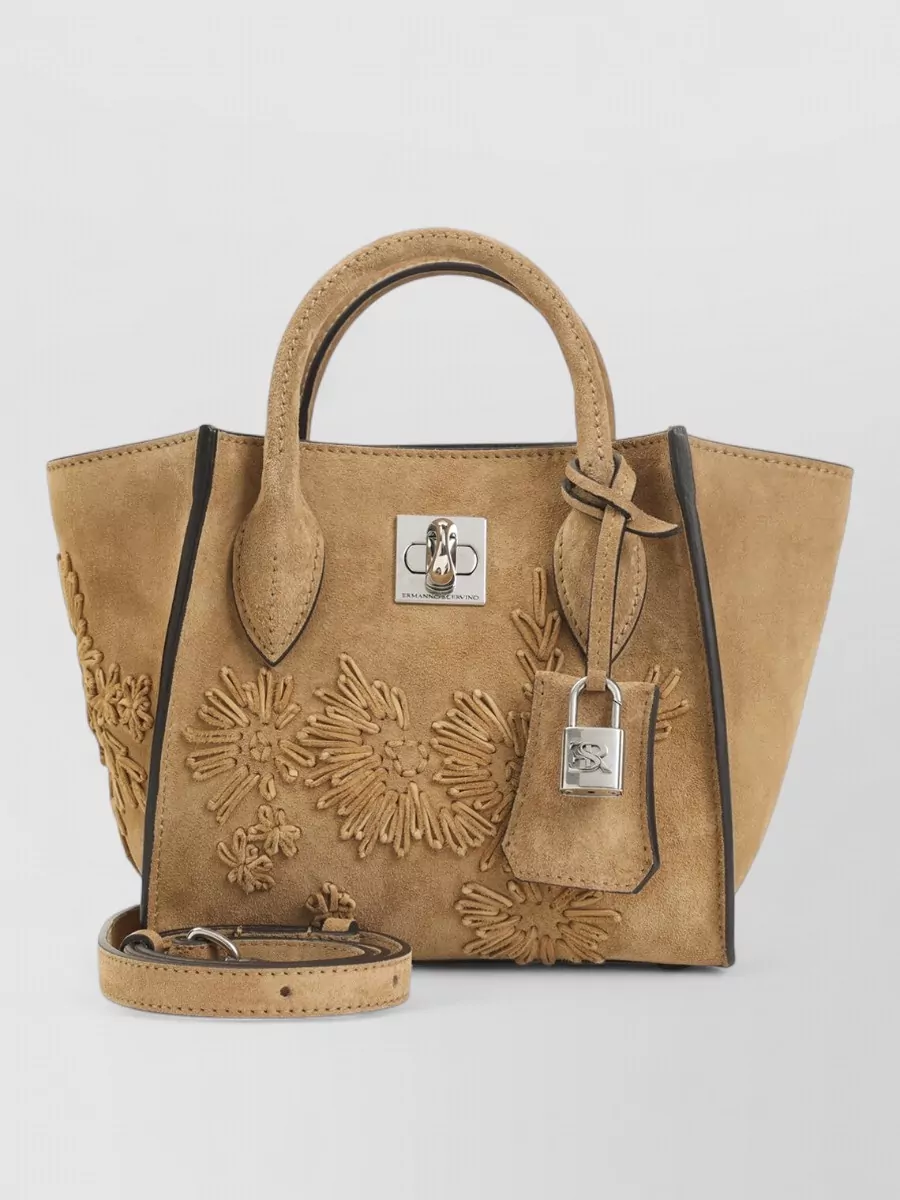 Ermanno Scervino Maggie Shoulder Bag Detachable Strap Handles