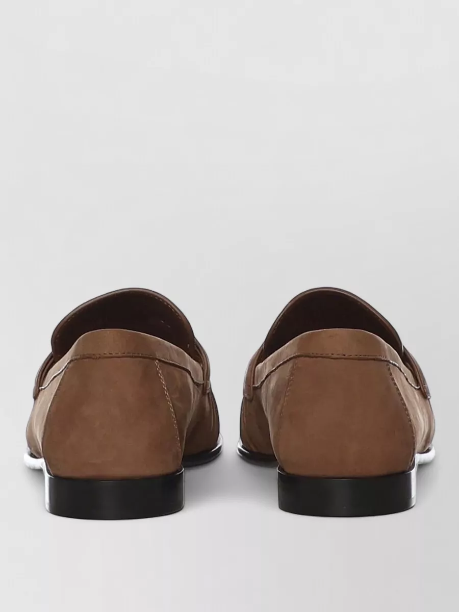 Fendi Suede Loafers