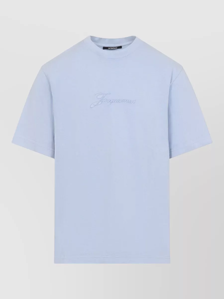 Jacquemus Pigment Crew Neck Short Sleeve T-Shirt