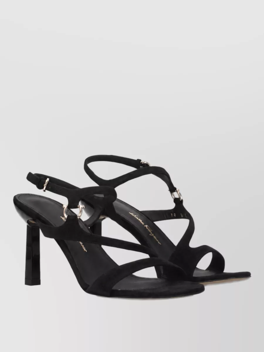 Ferragamo suede pumps