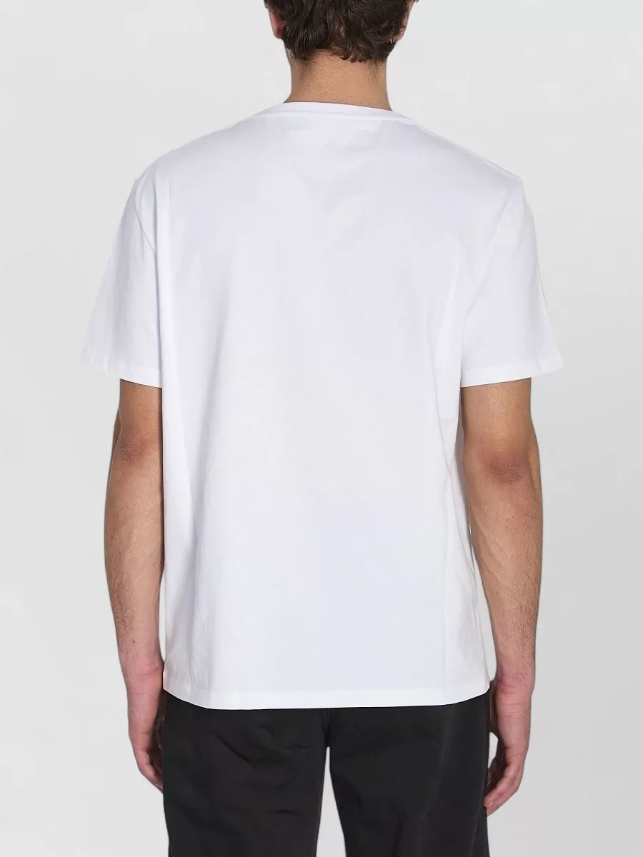 Loewe Futurist Cat Cotton Crew Neck T Shirt